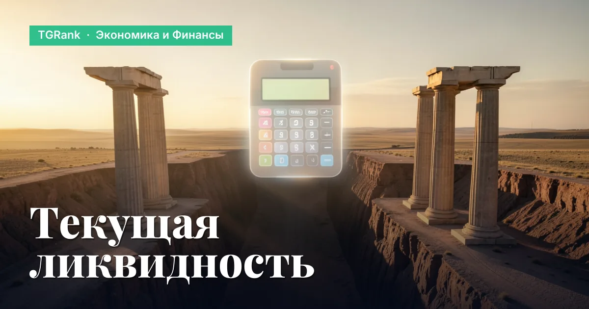 Текущая ликвидность: формула, расчёт и как улучшить показатель в 2026 году