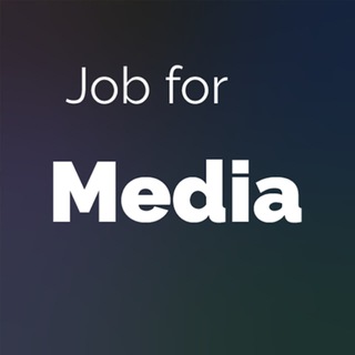 Аватар Telegram-канала Job for Media & Content — статистика и реклама